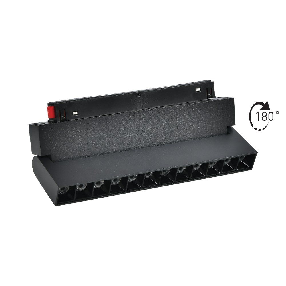 Magnet Lensli Hareketli Armatür 12 WATT Siyah Kasa