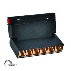 Dim Edilebilir Magnet Armatür Kompakt Lens 6W