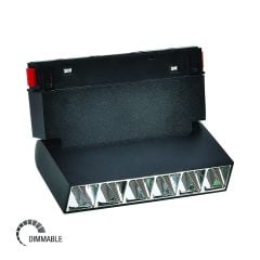 Dim Edilebilir Kompakt Lensli Hareketli Magnet Armatür 6W