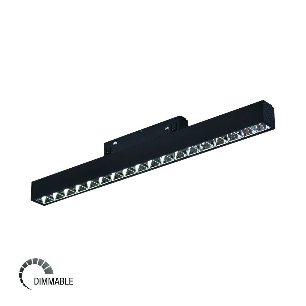 Dim Edilebilir Kompakt Lensli Magnet Armatür 18W