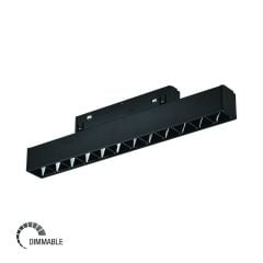 Dim Edilebilir Kompakt Lensli Magnet Armatür 12W
