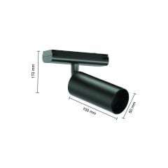 Pro Magnet Ray Spot Armatür 12W