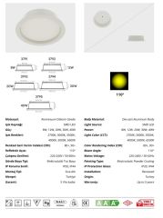 Downlight Sıva Altı LED Panel