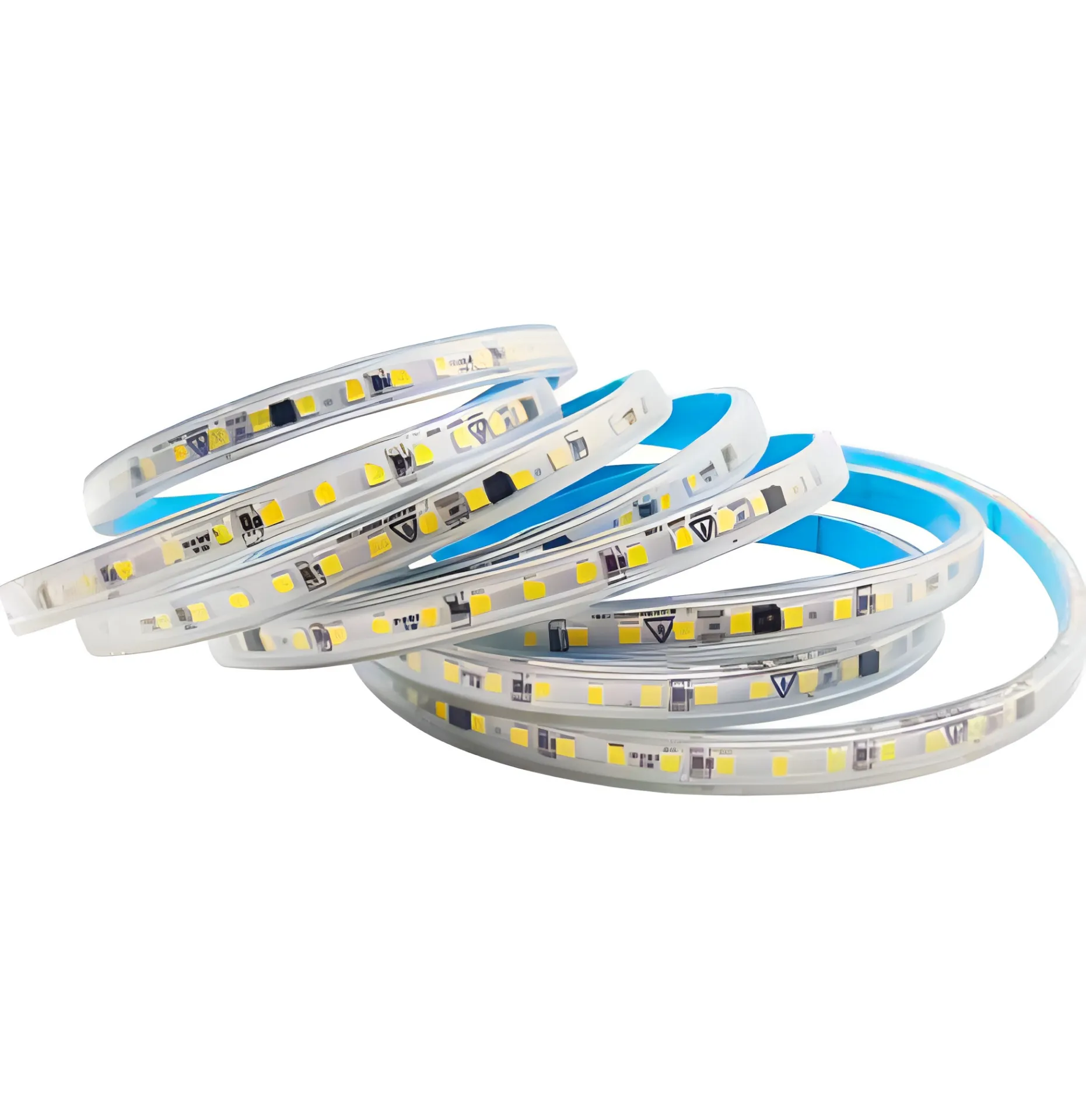 220 Volt Şerit LED Dış MEKAN Yapışkanlı 10 Cm Kesilebilen